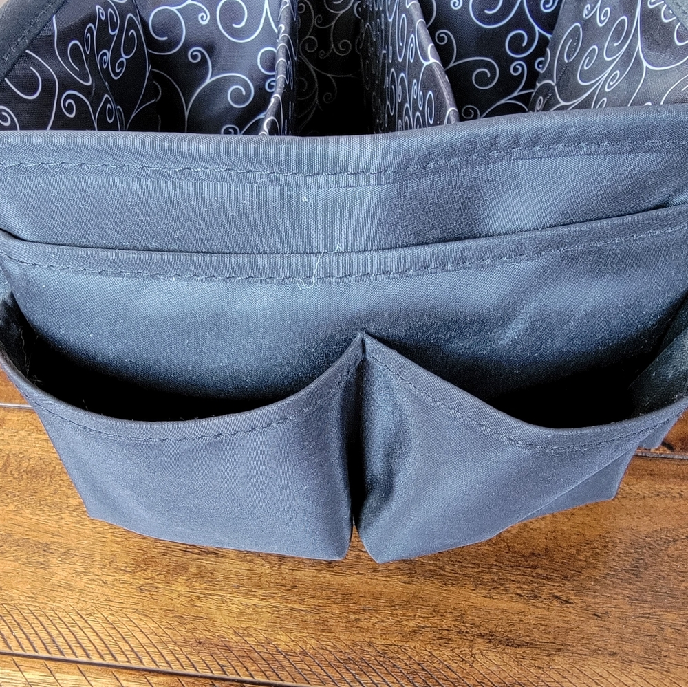 Craft Organizer or Diaper Caddy Carrying Tote - Picture 5 of 7